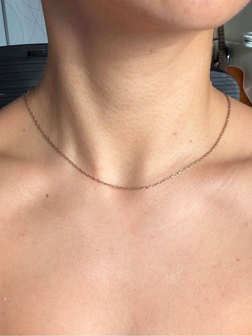 Linjer Gold Necklace Chain